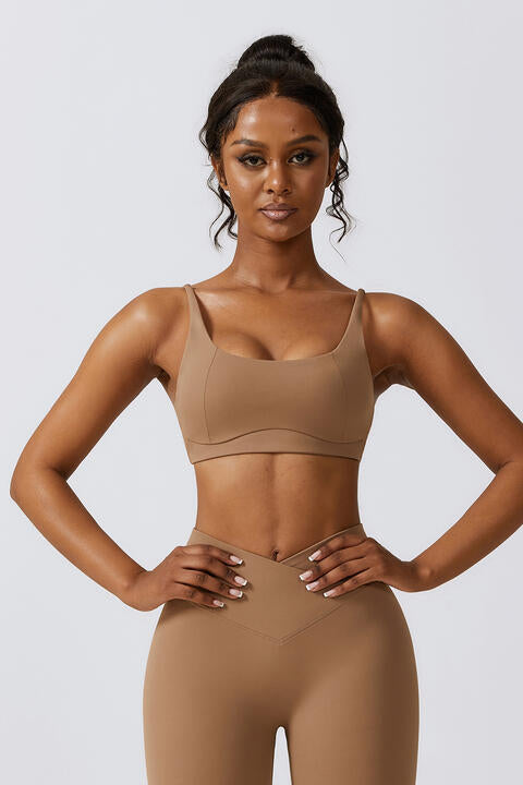 Spaghetti Strap Sports Bra - Body By J'ne