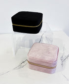 For Keeps Pink Velvet Jewelry Box - Body By J'ne