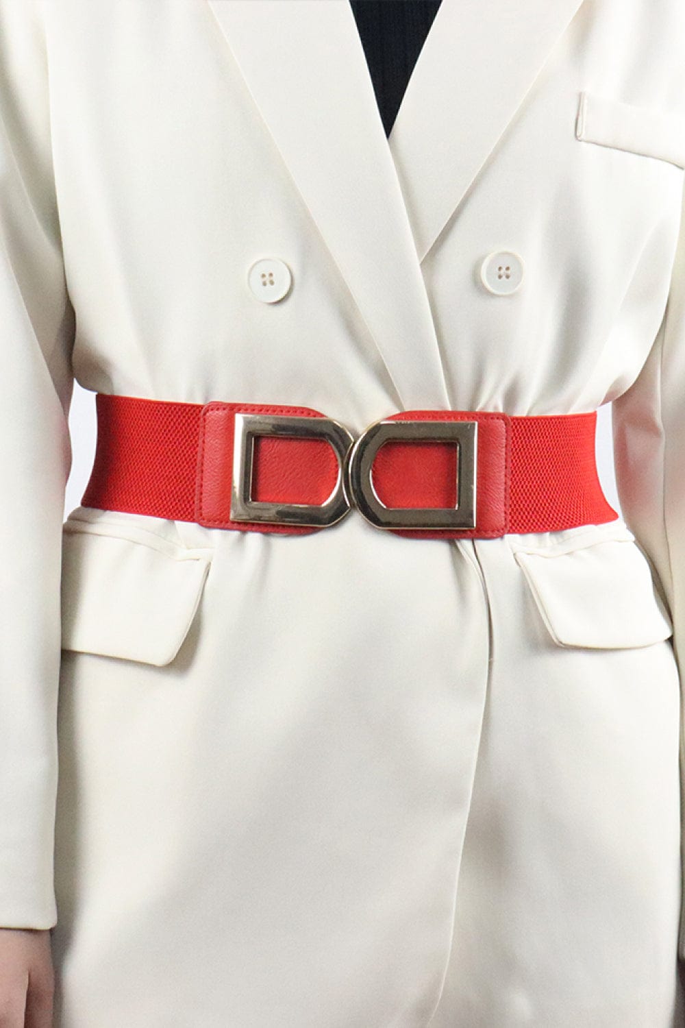 Double D Buckle PU Belt - Body By J'ne
