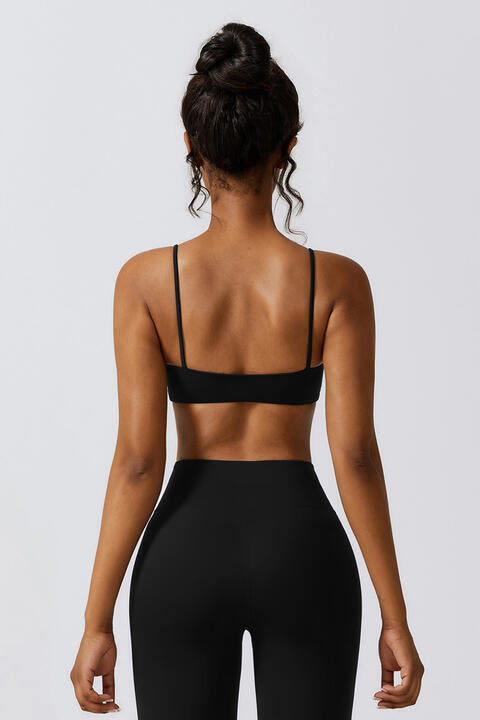 Spaghetti Strap Sports Bra - Body By J'ne