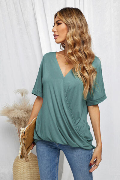 Surplice Half Sleeve T-Shirt - Body By J'ne