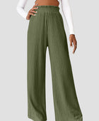 Ribbed High Waist Pants - Body By J'ne