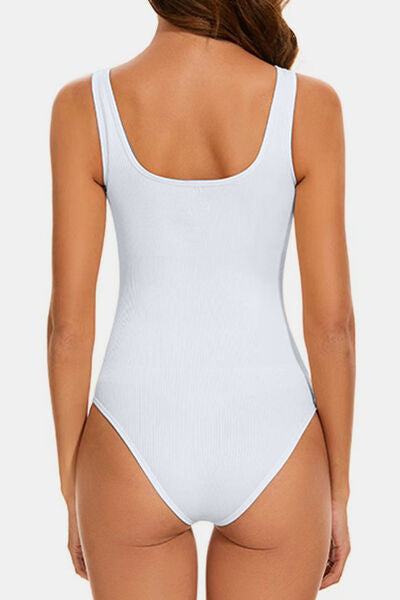 Wide Strap Active Bodysuit - Body By J'ne