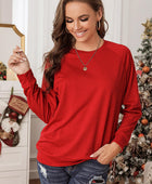 Round Neck Long Sleeve Sweatshirt - Body By J'ne