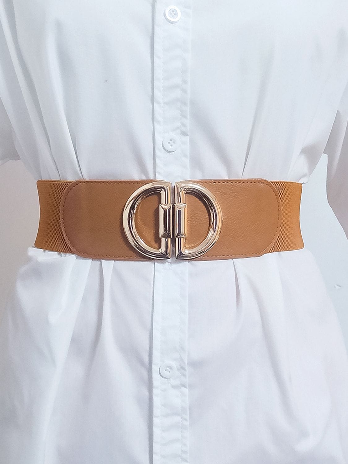 D Buckle Elastic Belt - Body By J'ne