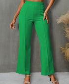 High Waist Straight Pants - Body By J'ne