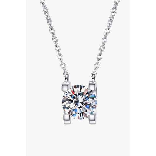 1 Carat Moissanite Chain Necklace - Body By J'ne