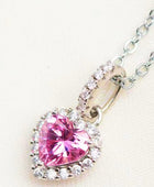 1 Carat Moissanite Heart Pendant Necklace - Body By J'ne