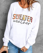 Sweater Weather Vibrant Monogram Sweatshirt - Body By J'ne