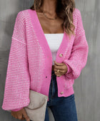 V-Neck Dropped Shoulder Cardigan - Body By J'ne