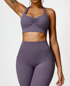 Halter Neck Active Bra - Body By J'ne