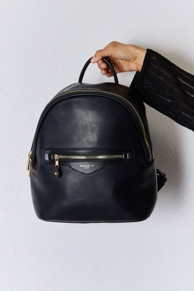 David Jones PU Leather Backpack - Body By J'ne