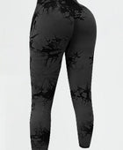 Printed High Waist Active Leggings - Body By J'ne