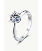 1.5 Carat Moissanite Adjustable Ring - Body By J'ne