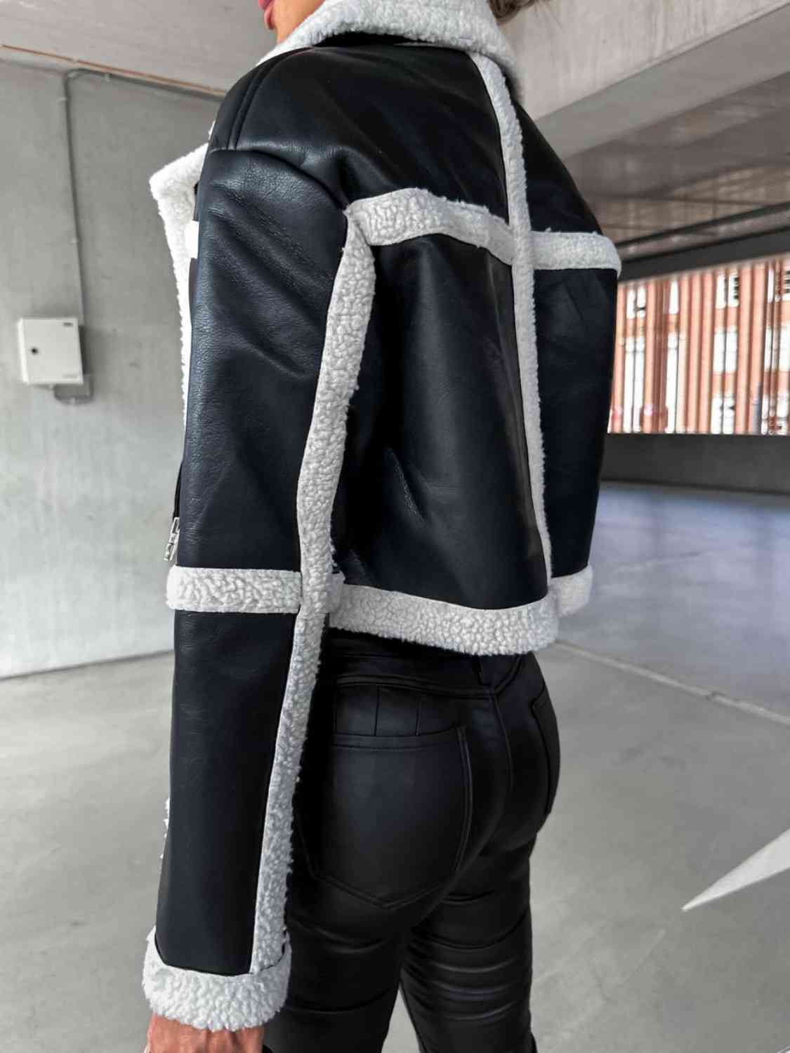 Collared Buckle Detail Jacket - Body By J'ne