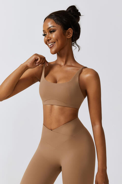 Spaghetti Strap Sports Bra - Body By J'ne