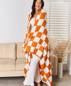 Cuddley Checkered Decorative Throw Blanket - Body By J'ne