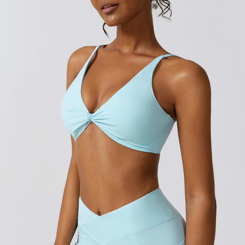 Spaghetti Strap Sport Bra - Body By J'ne