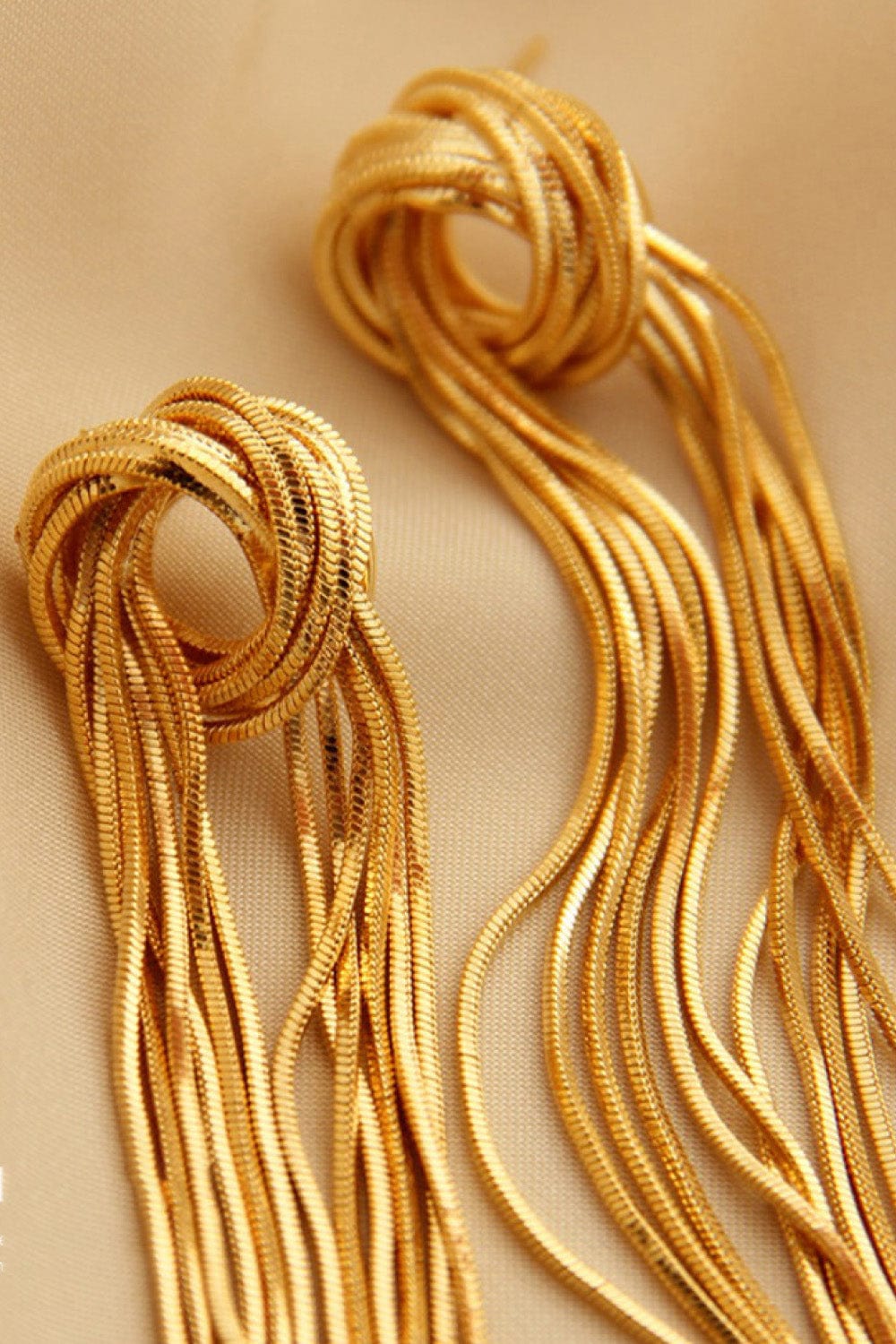 18K Gold Plated Fringe Earrings - Body By J'ne