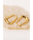 18K Gold-Plated Geometric Earrings - Body By J'ne