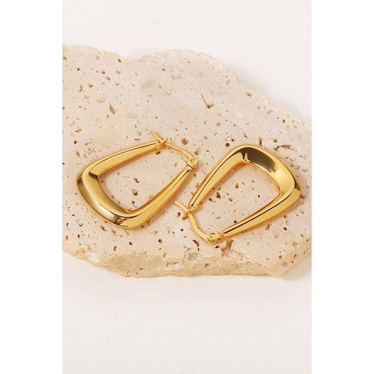 18K Gold-Plated Geometric Earrings - Body By J'ne