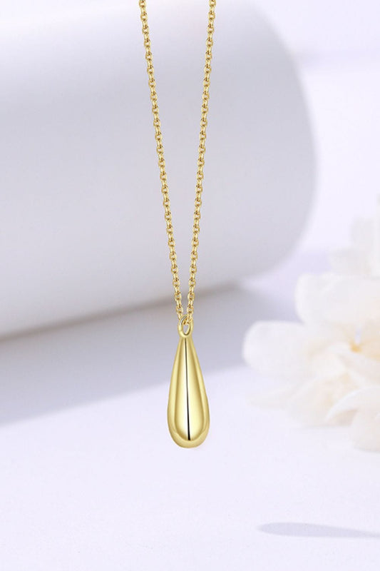 18K Gold-Plated Pendant Necklace - Body By J'ne