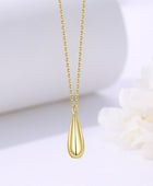 18K Gold-Plated Pendant Necklace - Body By J'ne