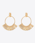 18K Gold-Plated Zinc alloy Drop Earrings - Body By J'ne