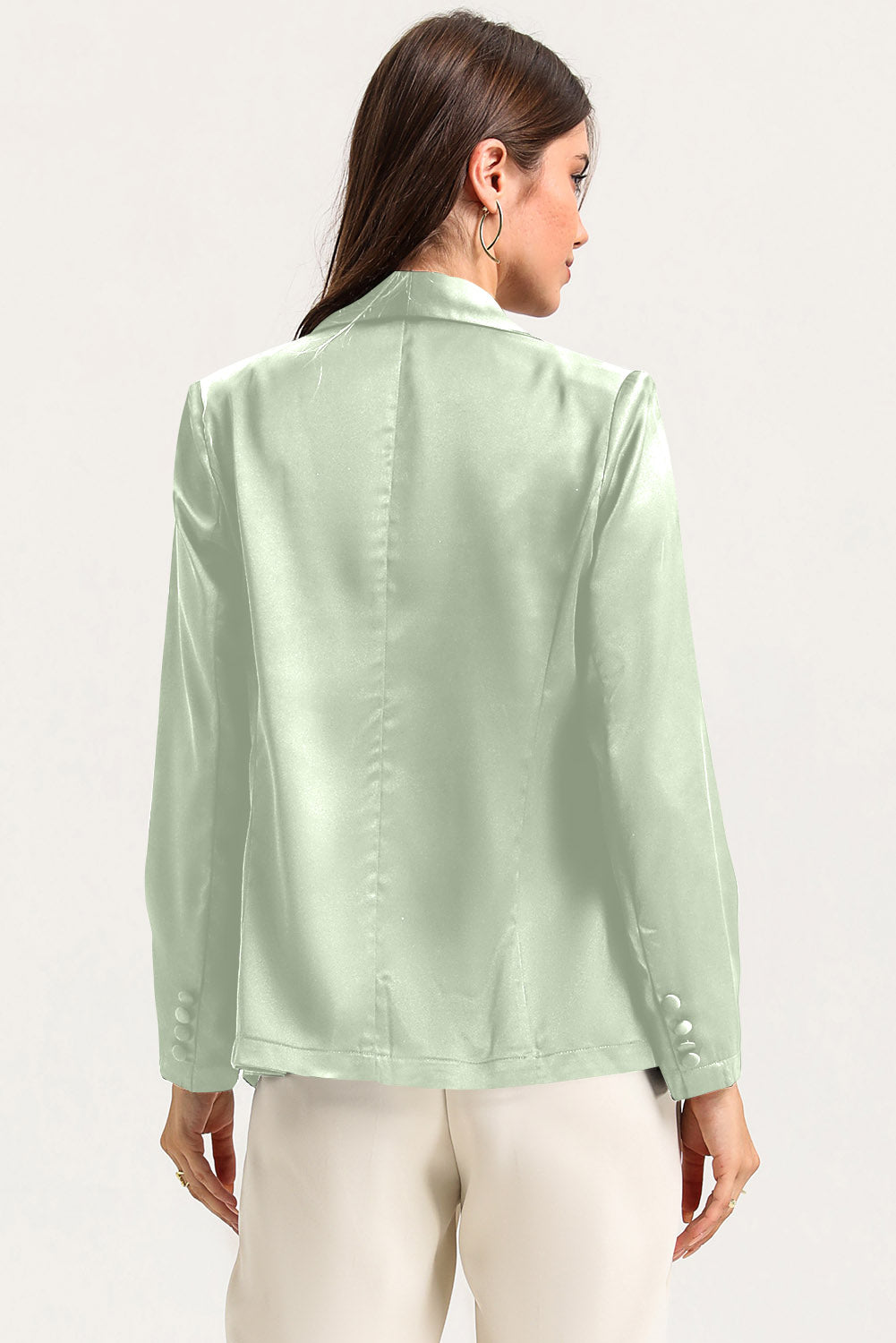 Long Sleeve Shawl Collar Blazer - Body By J'ne