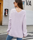 V-Neck Rib-Knit Top - Body By J'ne