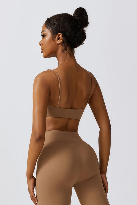 Spaghetti Strap Sports Bra - Body By J'ne