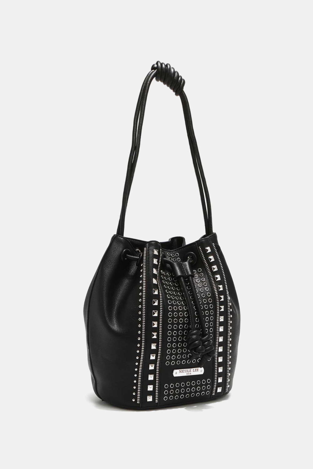 Amy Studded Bucket Bag - Body By J'ne