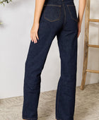 Full Size High Waist Wide Leg Jeans - Body By J'ne