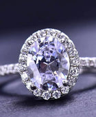 2 Carat Moissanite 18k Platinum-Plated Ring - Body By J'ne