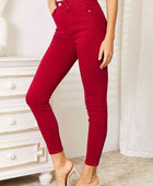 Full Size High Waist Tummy Control Skinny Jeans - Body By J'ne