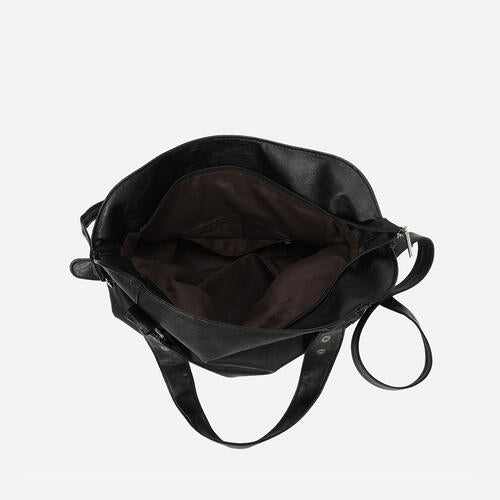 PU Leather Shoulder Bag - Body By J'ne