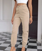 High Waist Pants with Pockets - Body By J'ne