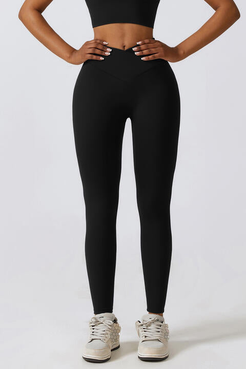 V-Waistband Sports Leggings - Body By J'ne