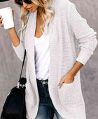 Open Front Long Sleeve Cardigan - Body By J'ne