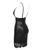 Bodycon Leather  Mini Dress - Body By J'ne