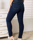 Full Size Skinny Jeans with Pockets - Body By J'ne