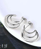 Moissanite 925 Sterling Silver Earrings - Body By J'ne