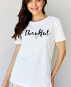 THANKFUL Graphic T-Shirt - Body By J'ne
