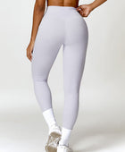 Twisted High Waist Active Pants with Pockets - Body By J'ne