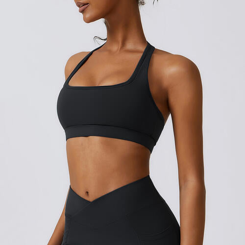 Halter Neck Sport Bra - Body By J'ne