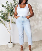 Utopia Full Size High Waist Straight Jeans - Body By J'ne