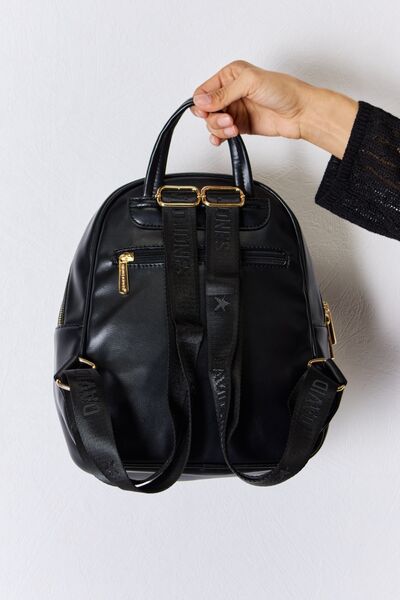David Jones PU Leather Backpack - Body By J'ne