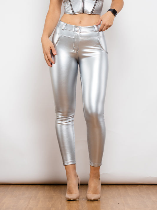Full Size PU Skinny Pants - Body By J'ne