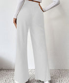 Ribbed High Waist Pants - Body By J'ne