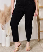 Judy Blue Full Size Rhinestone Embellishment Slim Jeans - Body By J'ne